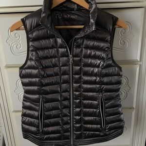 Calvin Klein metallic grey vest